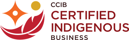 Image with text stating: CCIB: Certified Indigenous Business